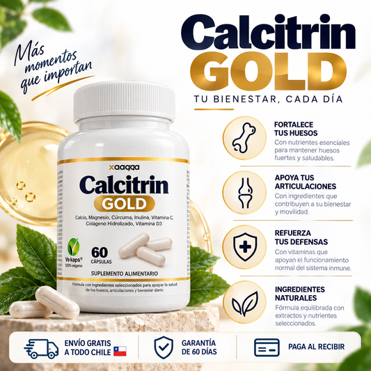 Calcitrin Gold – Suplemento Alimentario