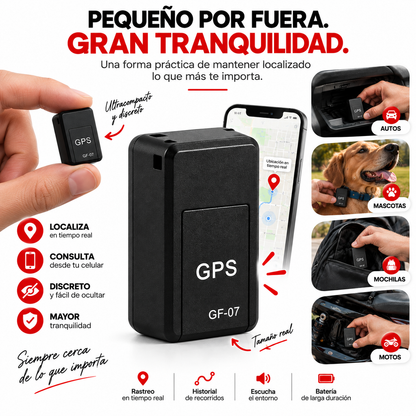 VIGIA GF-07 | Mini GPS Tracker Inteligente