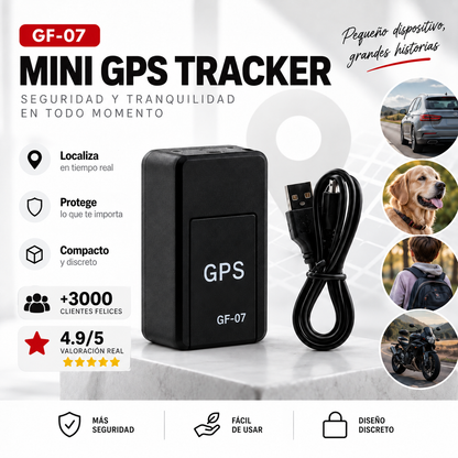 VIGIA GF-07 | Mini GPS Tracker Inteligente