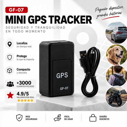 VIGIA GF-07 | Mini GPS Tracker Inteligente