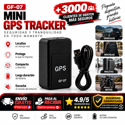 VIGIA GF-07 | Mini GPS Tracker Inteligente