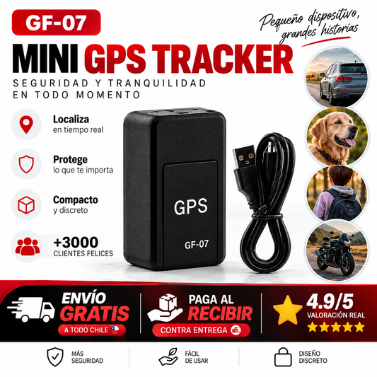 VIGIA GF-07 | Mini GPS Tracker Inteligente